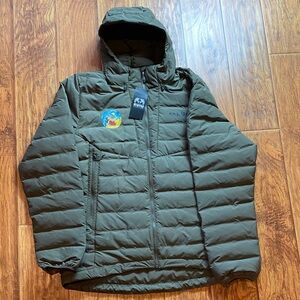 Kuiu mens XXL green puffer jacket NWT